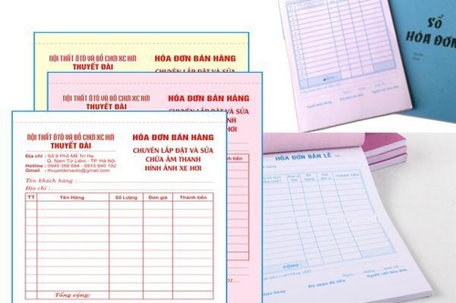 HÓA ĐƠN QUẢNG CÁO